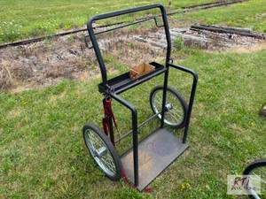 lot 29 image: Torch cart....