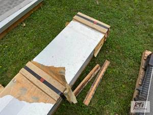 lot 45 image: Perforated sheet metal, 78x19....