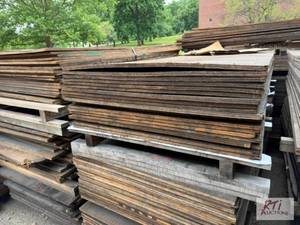 lot 59 image: Complete stake of 1-inch plywood.&n...