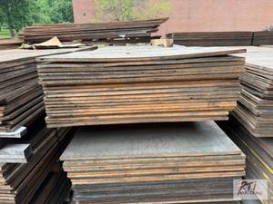 lot 60 image: Complete stake of 1-inch plywood.&n...