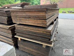 lot 62 image: Complete stake of 1-inch plywood.&n...