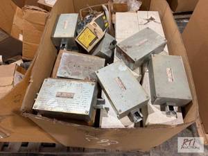 lot 293 image: Electric boxes and wiring...