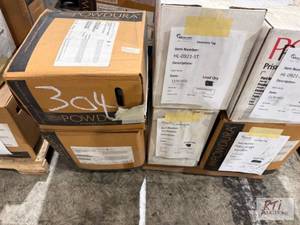 lot 304 image: (4) pallets of New powder coatings ...