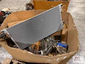 lot 349 image: Radiator and parts...