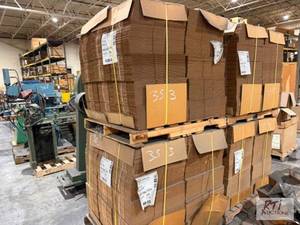 lot 353 image: (1500) medium sized cardboard boxes...