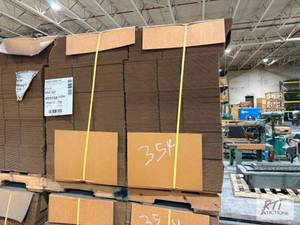 lot 354 image: (1500) medium sized cardboard boxes...