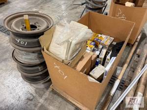 lot 401 image: Wheels and filters...