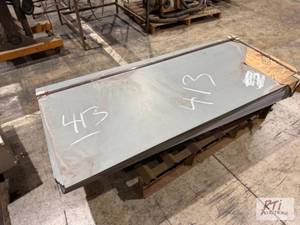 lot 413 image: 2,920LBS of sheet metal.&nbsp...