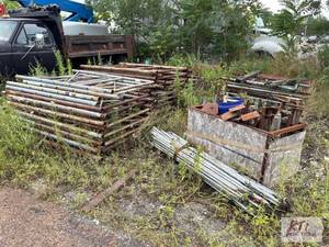 lot 30 image: Steel shoring with braces and f...