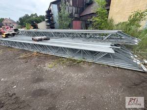 lot 34 image: All galvanized bar joists, the piec...