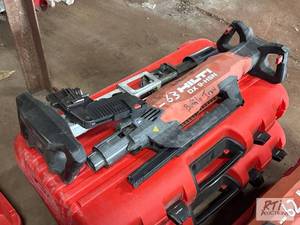 lot 63 image: (2) Hilti DX 9-HSN roofing and floo...