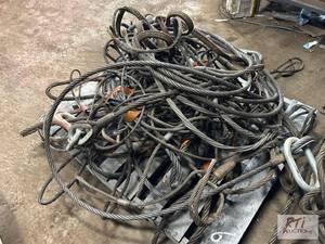 lot 68 image: Pallet of cable slings...