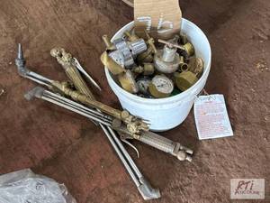 lot 76 image: Torches and gauges...