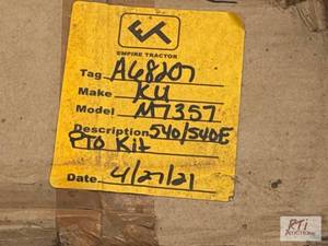 lot 31 image: Kubota&nbsp540540E PTO kit for st...