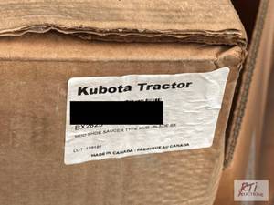 lot 51 image: Kubota BX2825 Skid shoe.&nbspLocat...