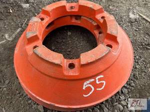 lot 55 image: (2) Kubota rear weights.&nbspLocat...