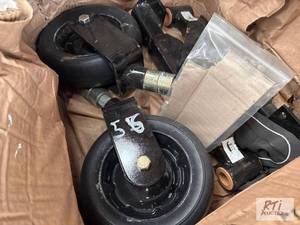 lot 56 image: (2) Gauge wheels for Land Pride LR0...