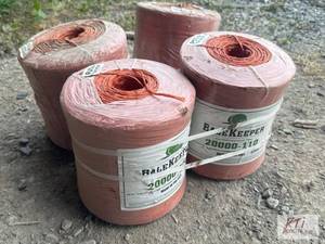 lot 74 image: (2) bundles of bale keeper twine 20...