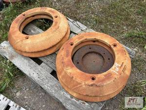 lot 129 image: (4) yelllow rear weights.&nbspLoca...