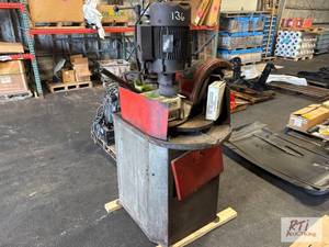 lot 136 image: DCM flywheel grinder. Condition unk...