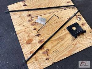 lot 138 image: (4) Woods Kioti posthole digger sta...