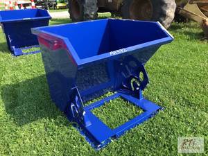 lot 6 image: Selt tipping dump with fork pockets...