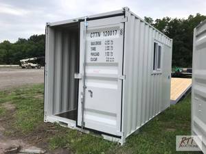lot 11 image: New container office, 12ft x 87in x...