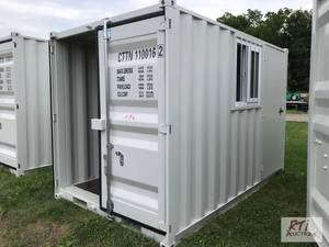 lot 14 image: New container office, 11ft x 80in x...