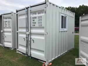lot 17 image: New container office, 10ft x 90in x...
