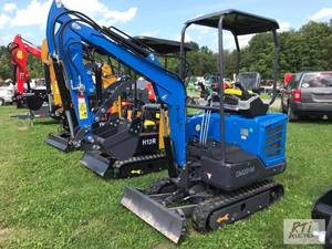 lot 46 image: DM20YM mini excavator, 16in digging...