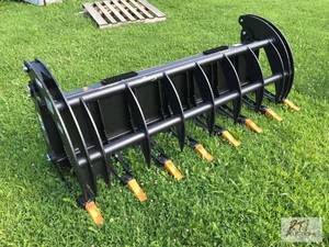 lot 95 image: 76in log grapple bucket for skid lo...
