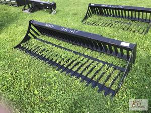 lot 97 image: 84in high side rock bucket for skid...