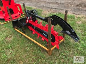 lot 126 image: Future hydraulic chain trencher for...