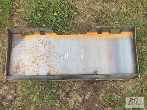 lot 187 image: Skid loader mounting plate. MDI It...