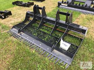 lot 204 image: Wolverine 6ft land leveler for skid...