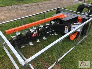lot 220 image: Wolverine hydraulic chain trencher ...