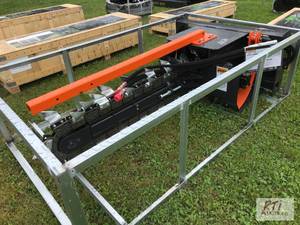 lot 221 image: Wolverine hydraulic chain trencher ...