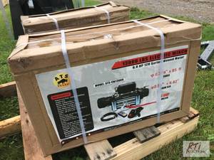 lot 235 image: ATS 13,000lb 12 volt electric winch...