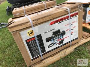 lot 236 image: ATS 13,000lb 12 volt electric winch...