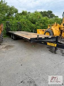 lot 40 image: 2024 Reiser TA equipment trailer. ...