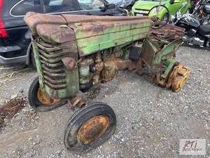 lot 109 image: John Deere Model M tractor. Engi...