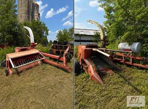 lot 144 image: Lot of (2) Gehl forage harvesters. ...