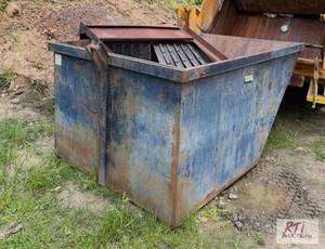 lot 154 image: Rear load dumpster. This item is...