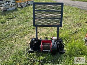 lot 164 image: Skid steer logging winch attachm...