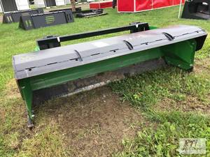 lot 180 image: HLA 1500 67in snow pusher with John...