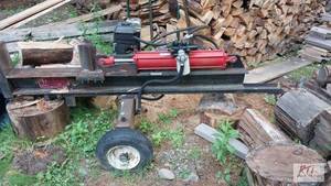 lot 228 image: 35 Ton Log Splitter. Gas Powered, W...