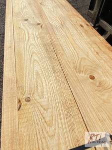 lot 232 image: Pallet of Barn Siding Spruce boards...