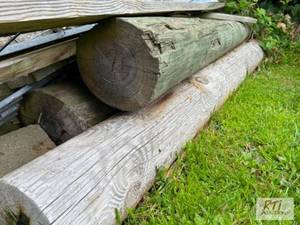 lot 234 image: 8 Telephone poles. Approximately 12...