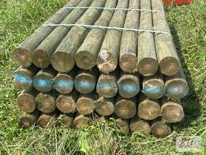 lot 236 image: 32X 7ft cedar fence posts.&nbspThi...