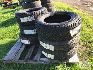 lot 259 image: (6) Mixed new car tires. Item is lo...